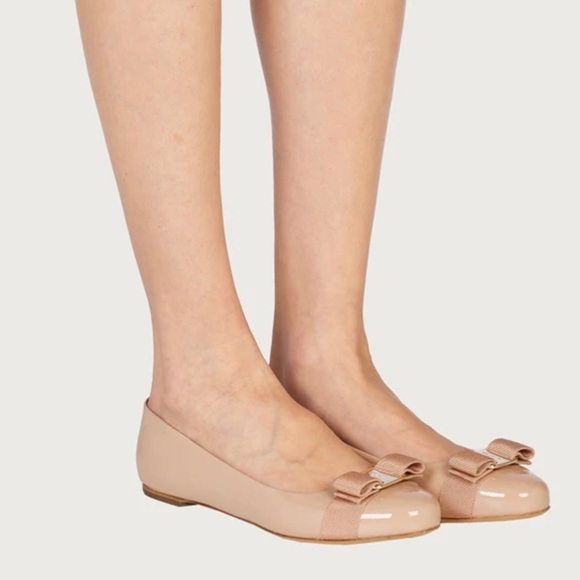 Varina Pink Salvatore ferragamo flats - Picture 5 of 5